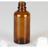 Amber Cam Şişe, İçten Damlalıklı Şişe 50Ml