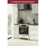 Amber Dolaplı Ankastre, Fırın Dolabı Beyaz