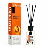 Amber Glow Bambu Çubuklu Oda Kokusu - 110 Ml - Cam Şişe