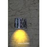 Amber Işık Led İç - Dış Mekan Dekoratif Modern Lüks Aplik - Ip65