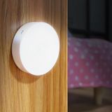 Amber LED Hareket Sensörlü Ledli Gece Lambası Şarj Edilebilir, Taşınabilir 4000k Günışığı (2 Adet)