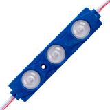 Amber LED Mercekli Modül LED 1.5 Watt 12V Tabela, Vitrin, Akvaryum, Tezgah, Makyaj Aynası Aydınlatma Için… - 100 - Mavi
