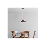 Amber LED Metal Gövdeli Tekli Sarkıt Avize Vintage Silver Yatak Odası ve Oturma Odası için E27 Uyumlu, Gümüş-RETRO