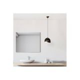 Amber LED Metal Gövdeli Tekli Sarkıt Vintege Silver Mutfak ve Salon Aydınlatması E27 Uyumlu, Gümüş-RETRO