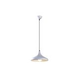 Amber LED Modern Metal Gövdeli Tekli Sarkıt Mutfak ve Salon Aydınlatması E27 Uyumlu, Gri-214
