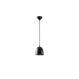 Amber LED Modern Metal Gövdeli Tekli Sarkıt Siyah Aydınlatma Mutfak ve Salon için E27 Uyumlu, Siyah-2386