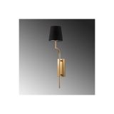 Amber LED Parlak Gold Abajur Başlıklı Aydınlatma, E27 Uyumlu, Salon ve Yatak Odası için, Altın-15331