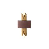 Amber LED Parlak Gold Metal Aplik Duvar Lambası E27 Uyumlu Yatak Odası ve Oturma Odası Aydınlatma, Altın-15113