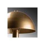 Amber LED Parlak Gold Metal Aplik E14 Uyumlu Duvar Lambası 10x21x16 cm Oturma Odası Aydınlatma, Altın-14838
