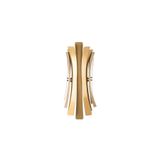 Amber LED Parlak Gold Metal Aplik E27 Duvar Lambası 10x21x16 cm Oturma Odası ve Yatak Odası, Altın-15442