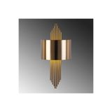 Amber LED Şık Metal Duvar Aydınlatma Aplik Eskitme Tasarım Yatak Odası ve Antre için E27 Uyumlu, Beyaz-619