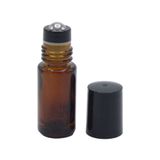 Amber Metal Bilyeli Roll On Şişe 5 ml