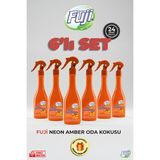 Amber Oda Spreyi 400 ml - 6'lı Eko Paket Air Freshener Neon Amber Oda Kokusu