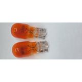 Amber T13 12v 10w Turuncu Dipsiz Motosiklet Sinyal Ampulü 2 Adet