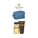 Amber Tonlu Erkek Bakım Seti EDT 100 ml + Saç Vücut Şampuanı + Seyahat Çantası AMBRENOIR AN-SET-V4M8Q