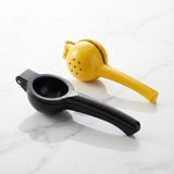 AmberHaus Pratik Metal Limon Sıkacağı | Ergonomik Narenciye Sıkacağı (Siyah)