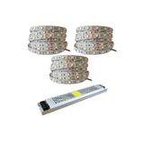 AmberLED 4040 Yeni Nesil Şerit Led 15 Metre Günışığı + 16.5 Amper 200 Watt Ultra Slim Led Trafo