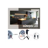 AmberLED Şerit Led 2.5 Metre Günışığı Tak Çalıştır Adaptör Dahil | Tezgah, Dolap, Mutfak Aydınlatma
