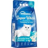 Ambiance Marsilya Sabun Kokulu Topaklaşmayan Kedi Kumu 10 lt İnce Taneli Temizlik