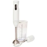 Ambiano 800W Çift Bıçaklı Stabmixer Blender Mikser Mixer Rondo Set Turbo Seri El Blenderı - Beyaz