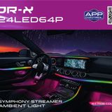 Ambians Led App Kontrol Rgb 64renk Sese Duyarlı For-x X-24led64p