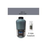 Ambiante Suya Dayanıklı Islak Zemin Boyası Aw-21 Koyu Gri 2 Litre + Katalizör