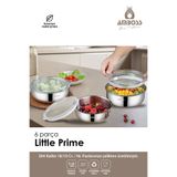 Amboss 6 Parça Little Prime Paslanmaz Çelik Saklama Kabı