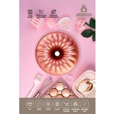 Amboss Alya Döküm Yanmaz Yapışmaz 26 cm Pembe Kek Kalıbı