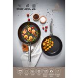 Amboss Dark Yanmaz Yapışmaz Titanyum Kaplama 30 cm Tava