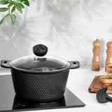 Amboss Kuvarz Döküm 20 cm Derin Tencere