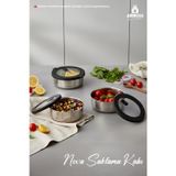 Amboss Nova 6 Parça Paslanmaz Çelik Saklama Kabı 14-16-18 cm