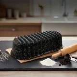 Amboss Rosa Döküm Baton Kek Kalıbı 34X12 cm - 34 x 12 cm