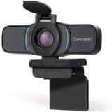 Amcrest Mikrofon ve Gizlilik Kapaklı 1080P Web Kamerası, Web Kamerası USB Kamera, PC Masaüstü ve Dizüstü Bilgisayar için Mikrofonlu Bilgisayar HD Akış Web Kamerası, Geniş Açılı Lens ve Üstün Düşük