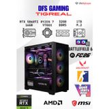 AMD DFS GAMING TIGREAL RYZEN 7 9700x-B650M-RTX 5060 TI 16GB-32GB DDR5 RAM-1TB M.2 SSD-MASAÜSTÜ OYUNCU BİLGİSAYARI