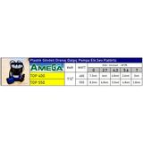 Amega TOP550 0.75 Hp Plastik Gövdeli Seviye Flatörlü Drenaj Dalgıç Pompa - Bakır Sargı