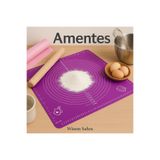 Amentes Silikon Hamur Açma Matı – Kaymaz, Pratik Ve Hijyenik