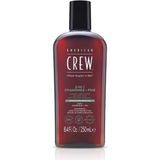 American Crew 3in1 Chamomile & Pine With Relaxing Fragrance Erkekler Için Besleyici Şampuan + Saç Kremi + Vücut Losyonu 250 ml - Şeffaf - Standart