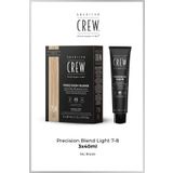 American Crew Precision Blend 7-8 Light Açık Ton Saç Boyası / Gray Blending Hair Color 3 x 40 ml