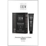 American Crew Precision Blend Erkek Saç Boyası 2-3 Dark 3 x 40 ml Doğal Koyu Ton Gri Kapama Etkisi