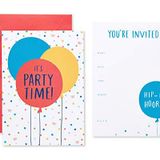 American Greetings Doğum Günü Partisi Davetiyeleri, Balonlar (25 Adet)