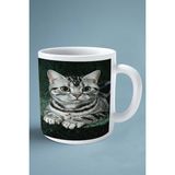 American Shorthair Kedi Isimli Kişiye Özel Baskılı Kupa Bardak Tatlı