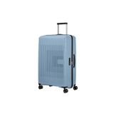 American Tourister American Touriester Mavi Aerostep-Spinner Körüklü 77/28 Büyük Boy Valiz
