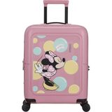 American Tourister Dashpop Disney Minnie - 55/20 Çekçekli Körüklü Kabin Boy Valiz - Pembe