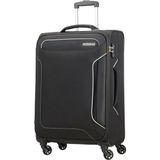 American Tourister Holiday Heat Spinner 67/24 Tsa Siyah Orta Boy Kumaş Valiz - Teşhir