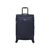 American Tourister Lacivert Çekçekli Kumaş Valiz Summerrıde-Spınner M Exp Tsa