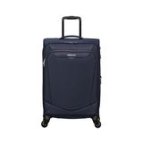 American Tourister Lacivert Unisex Çekçekli Kumaş Valiz SUMMERRIDE-SPINNER EXP TSA