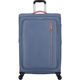 American Tourister Mavi Cloudrider 4 Tekerlekli Büyük Boy Valiz 78 cm
