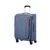 American Tourister Mavi Erkek Çekçekli Kumaş Valiz CLOUDRIDER-SPINNER M EXP TSA