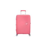 American Tourister Pembe Soundbox - Körüklü 67 cm Orta Boy Sert Valiz
