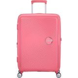 American Tourister Pembe Soundbox - Körüklü 67/24 Orta Boy Sert Valiz - Turuncu